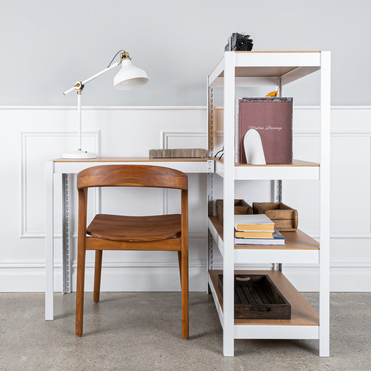 Latitude Run® Kepsuul 4 Shelf Corner Module Customizable Modular
